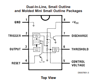 555 timer pinout